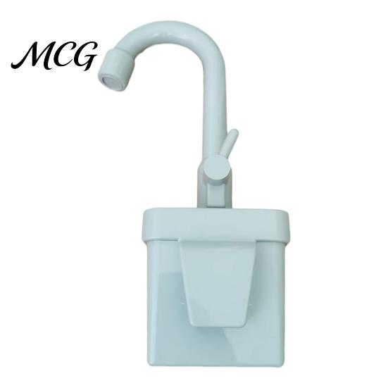 Electric Water Circulation Faucet Pretend Play Sink Toy Replacement, Realistic Running for Kids Kitchen, Dishwasher Safe Role Imaginative Accessory