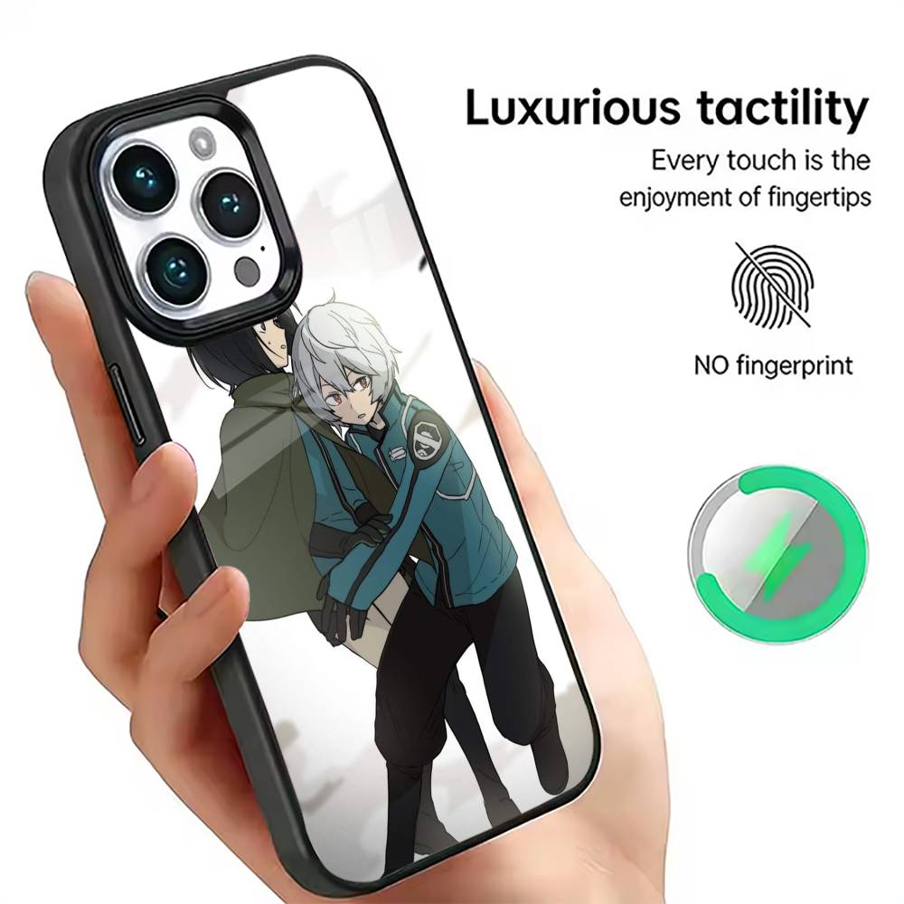 

World Trigger Chika Amatori Phone Case For iPhone17,16,15,14,13,12,11 Plus,Pro Magnetic For Magsafe Wireless Charging iPhone14PRO