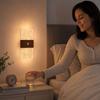 Motion Night Light for Bedroom, Rechargeable Wall Lamp, Wireless Decorative Ambient Light