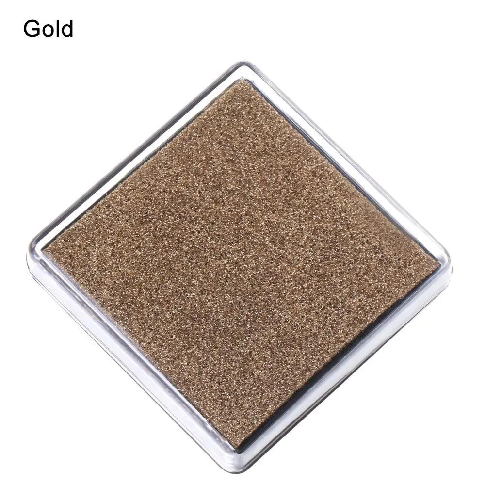 Ink Pad Stamp Pads Fingerprint Inkpad Square Sponge Multi-color Art Decor Scrapbooking Drawing Toys DIY Office & School Supplies
