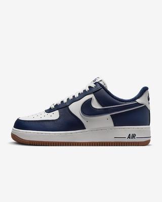 DQ7659-101 Nike Air Force 1 Low College Pack Navy White (Men's)