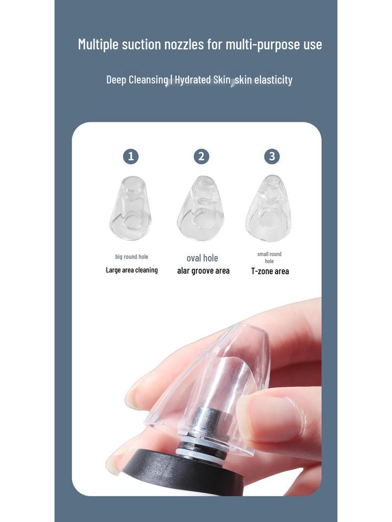 Electric Blackhead Remover & Pore Cleanser - Deep Cleanse Acne Device for Salons