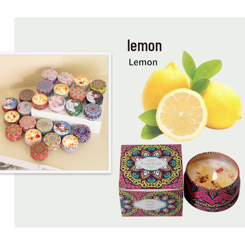 Scented Soy Candle - Romantic Fragrance with Dried Flowers, Ideal for Weddings, Valentine's, Birthdays, and Home Décor