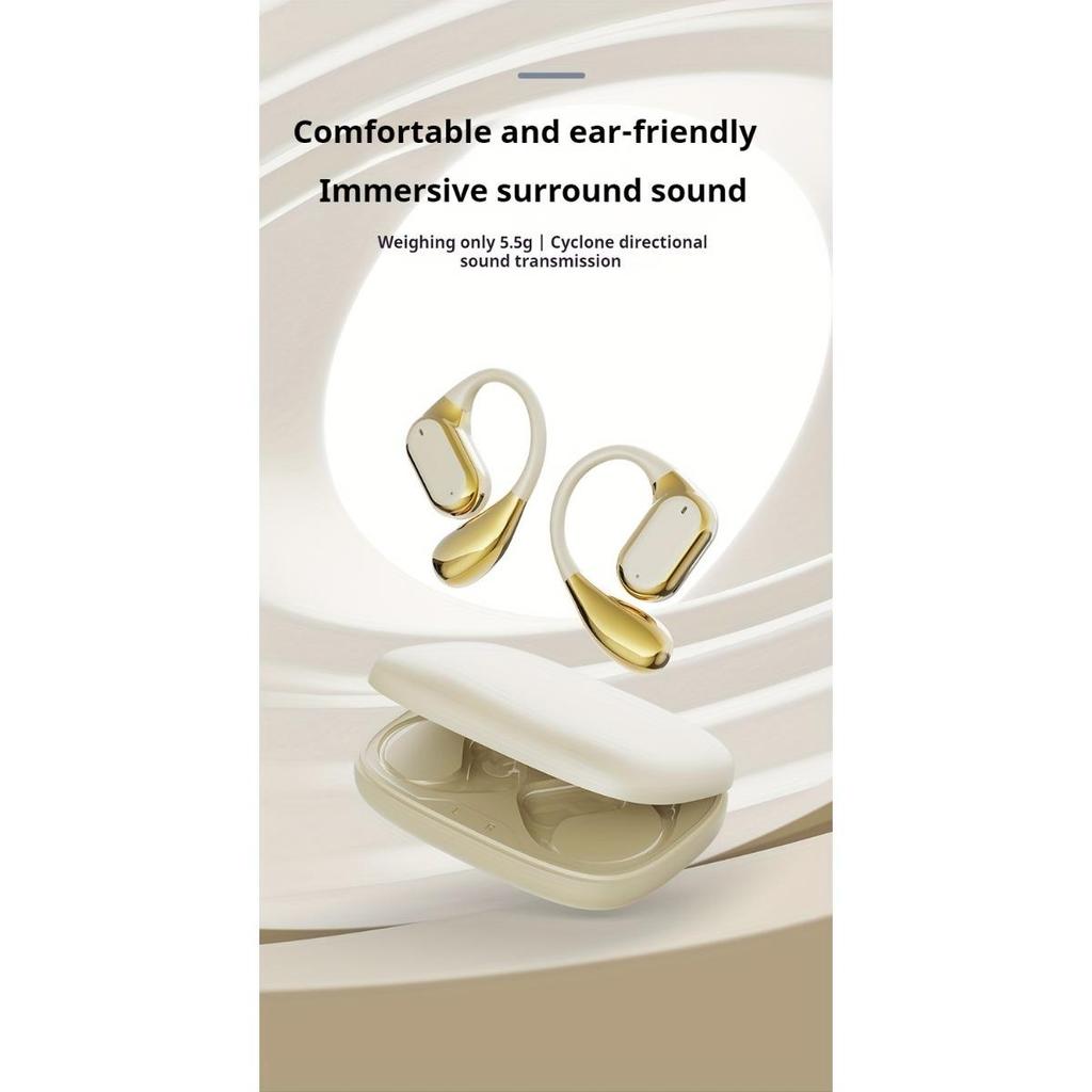 True Wireless Headset - Gaming Headset,HD Call,Sports Headset,Smart Headset,USB Charging,Touch Control,Noise Free Control,Wireless Headset