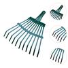Garden Rake Head Only Landscape Backyard Leaf Rake Head Hand Rake Head for Planting Picking Leaves Grass Clippings Shrub Weeding