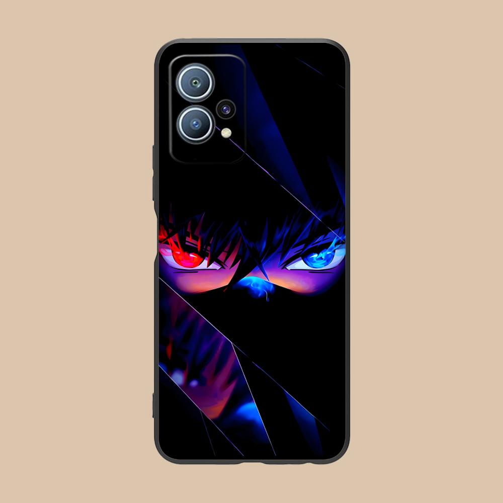 Anime Eyes Phone Case for Huawei P60 P50 P40 P30 P20 P10 P9 P8 Pro Lite Plus Soft TPU Shockproof Cover