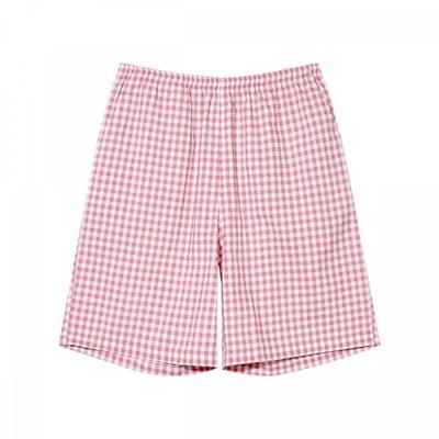 Women Homewear Pants Red Check Pattern Awp4991h