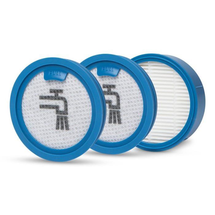 Filtre aspirateur balai - AEG - ASKW5 - 2 pré-filtres - 1 filtre hygiénique - Réutilisable