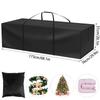 Large Capacity Storage Bag for Christmas Tree Xmas Decoration Garden Furniture Protective Cover Waterproof Cushion Dustproof Bag