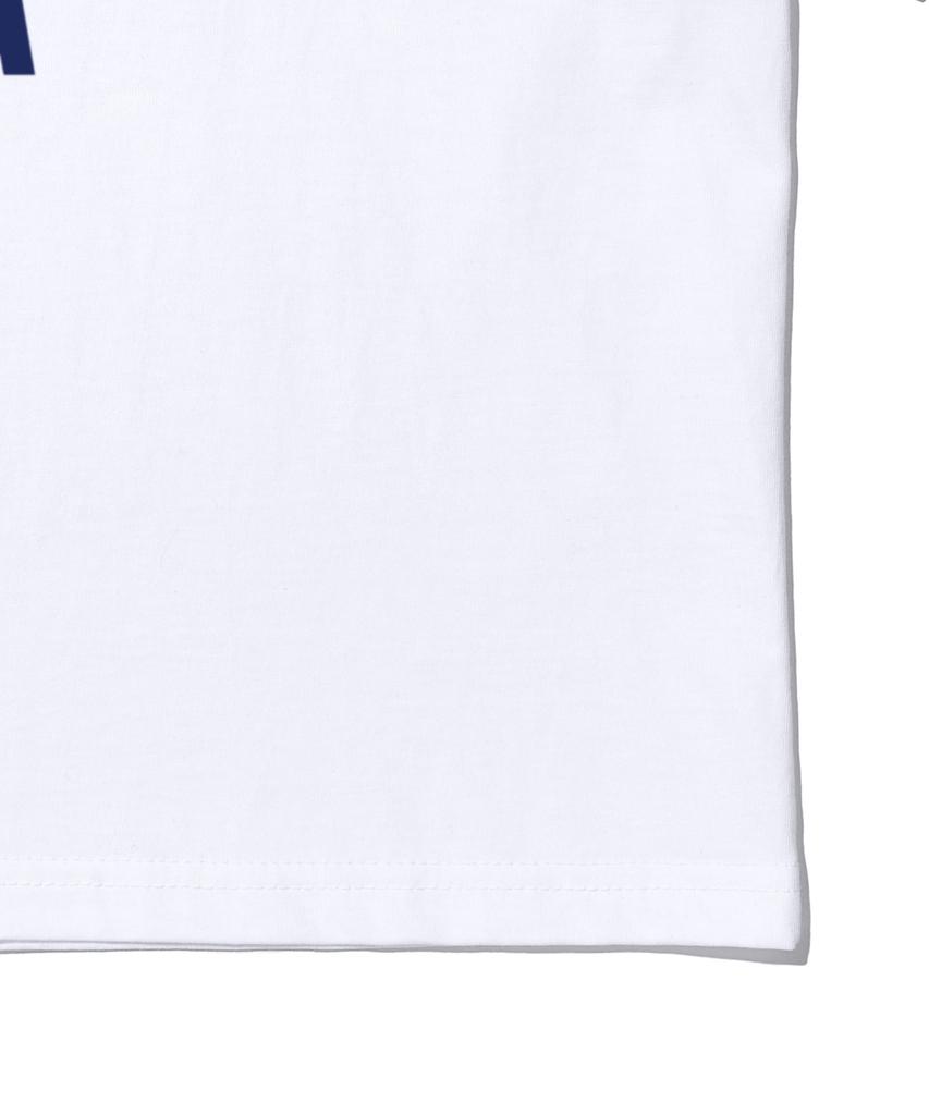 PAPERBOY Crop Santa Monica Short Sleeve T-Shirt - White