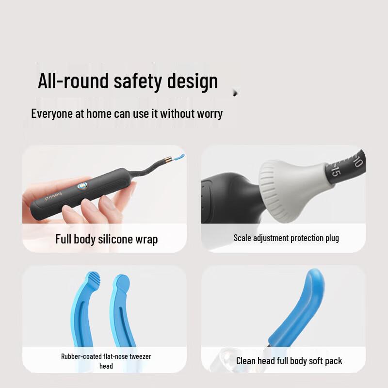 BEBIRD Hummingbird Visual Ear Spoon with Flexible Tweezers