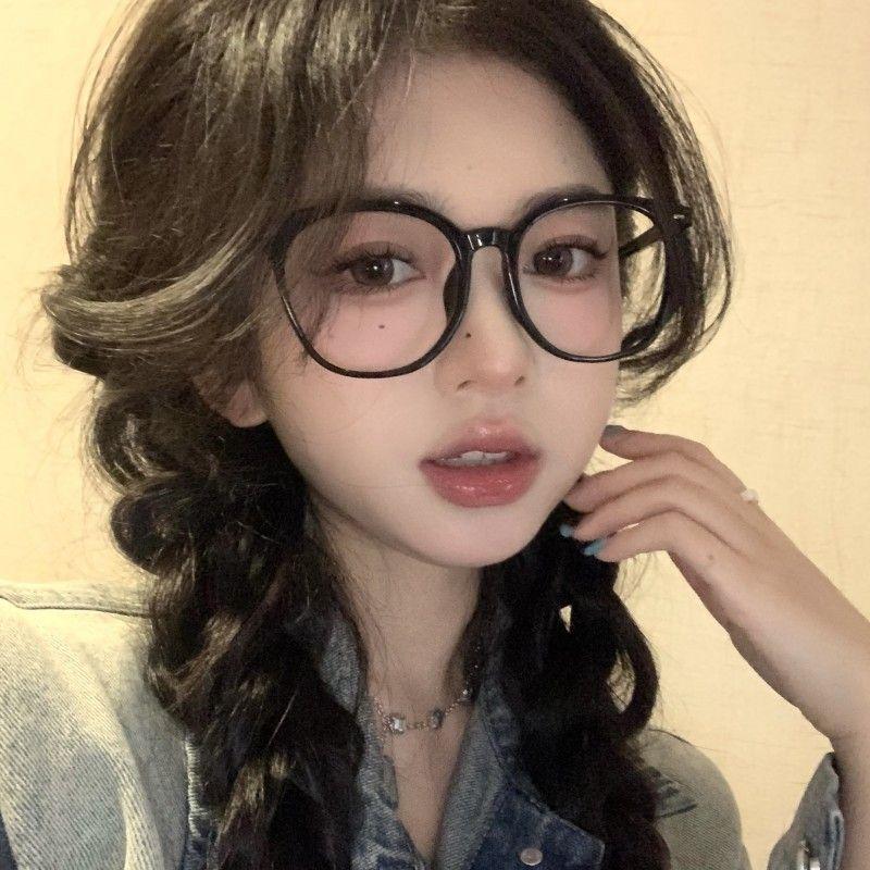 1 Pcs Transparent Computer Glasses Frame Anti Blue Light Round Eyewear for Women Men Blocking Glasses Optical Spectacle