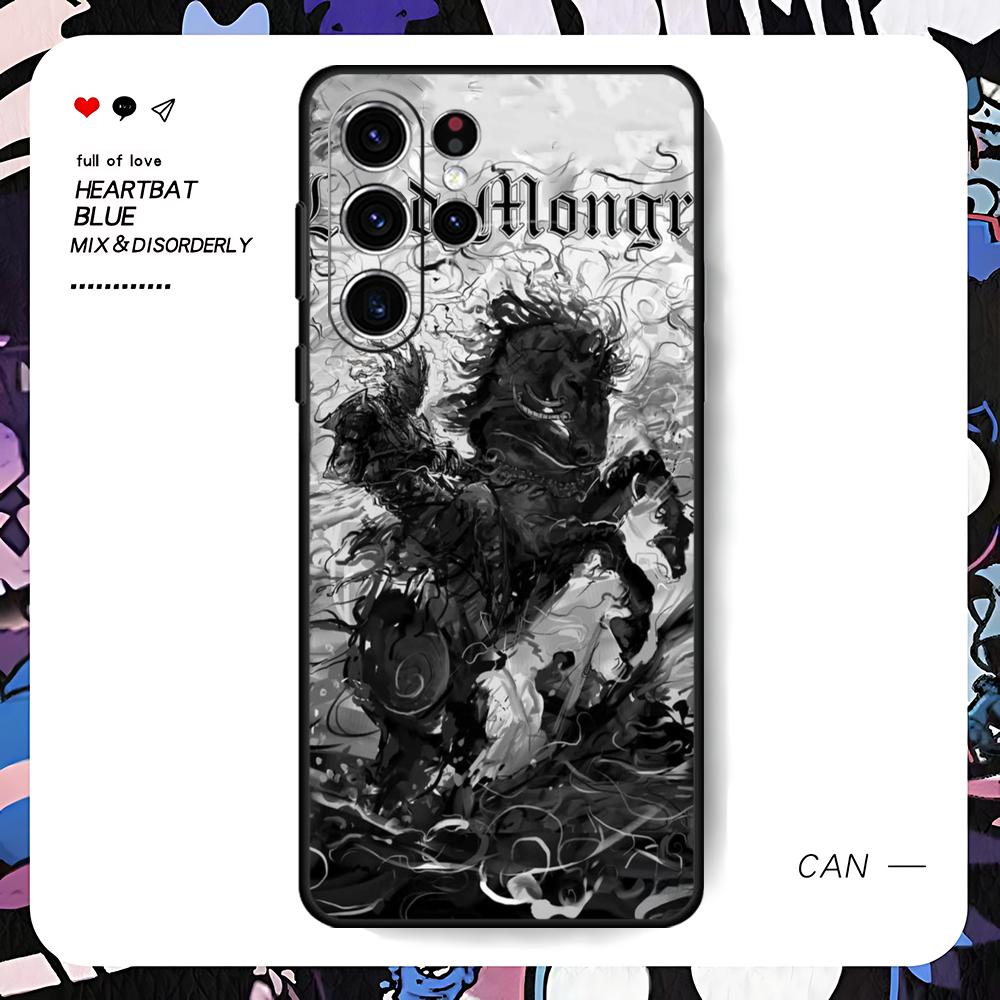 

Cool Shadow slave Phone Case For Samsung Galaxy S25 S24 S23 S22 S21 S20 Plus Ultra Note20 Limited Soft Black Galaxy S21 5G
