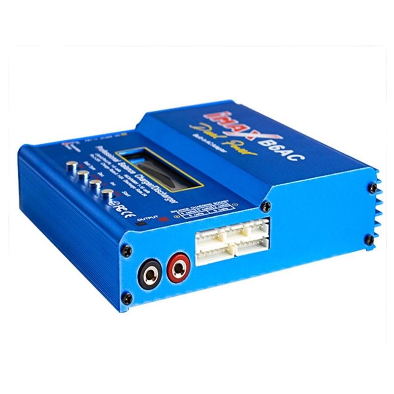 Battery Balance Charger Discharger for NiMH/NiCD/LiPO/LiFe Battery Packs Charger 7.4V -14.8V Output Imax B6AC Charger