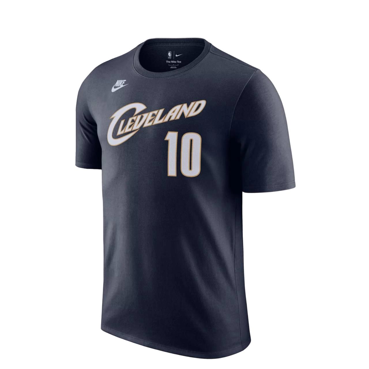 Nike NBA Cleveland Cavaliers Darius Garland 10 Color Block Crew Neck Short Sleeve Basketball Jersey Unisex jersey HV5698-420 M