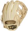ZETT Neo Status Youth Softball Glove for Second and Kenta Imamiya Pastel Brown BJGB70510N Shortstop, Type, (3200), Right-Handed Throw,