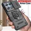 Slide Camera Armor Funda for Xiaomi 14T Pro 5G Case Ring Stand Holder Protection Back Cover for Xiaomi 14T Shockproof Capa