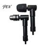 Narrow Space Drilling Accessory 90 Degree Right Angle Drill Attachment, Corner Adapter with 0.8-10mm 3-Jaw Chuck, Compatible Most Bits Professional