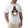Club Penguin (Black) Long TShirt Simple Trendy Casual TShirt