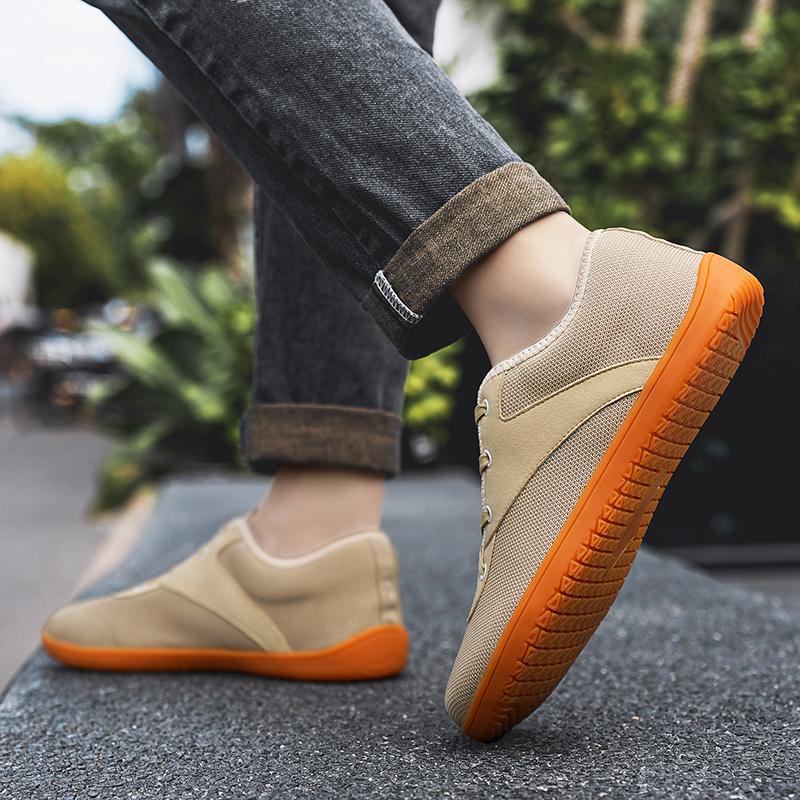 Mode Sommer Barfußschuhe Herren Minimalistisch Cross Training Walking Flache Sohle Weite Zehenbox Schuhe Lässige Mesh Sneaker Schuhe 36-47