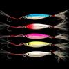 5Pcs Fast Sinking Artificial Soft Fishing Bait Set Super Hard Fishing Lures Kit  Saltwater Fishing