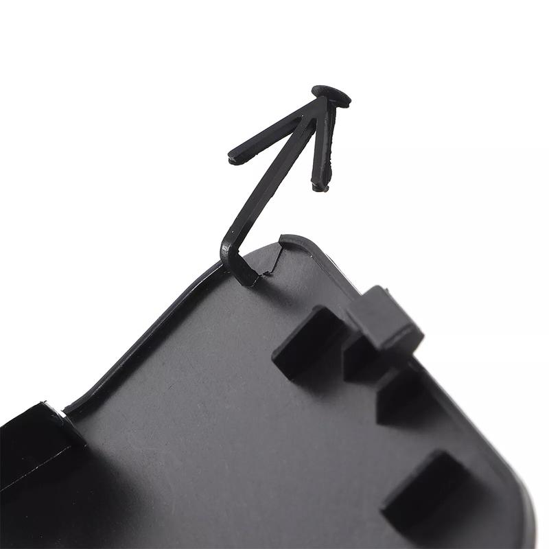 622A0-3KA0A Front Bumper Tow Hook Eye Cover Cap Fit for Nissan Pathfinder 2013 2014 2015 2016 Black Plastic