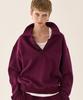 GRIDAJ Minimal Polo Sweatshirt _ Burgundy