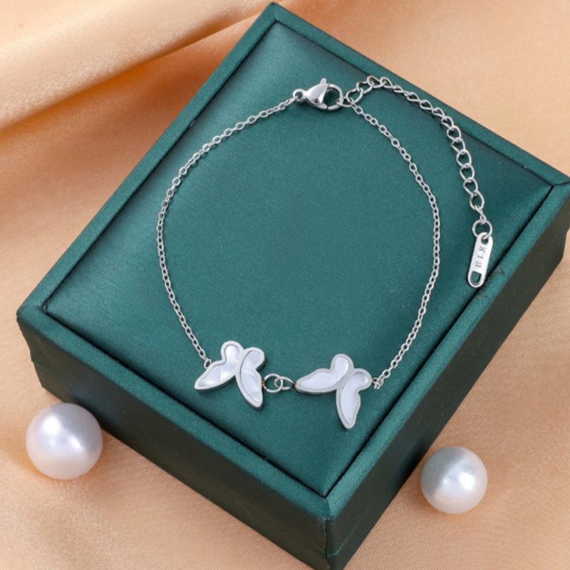 Koreanisches Dongdaemun Titanstahl Damenmode Armband - Edelstahl, High-End, Grenzüberschreitendes Design.