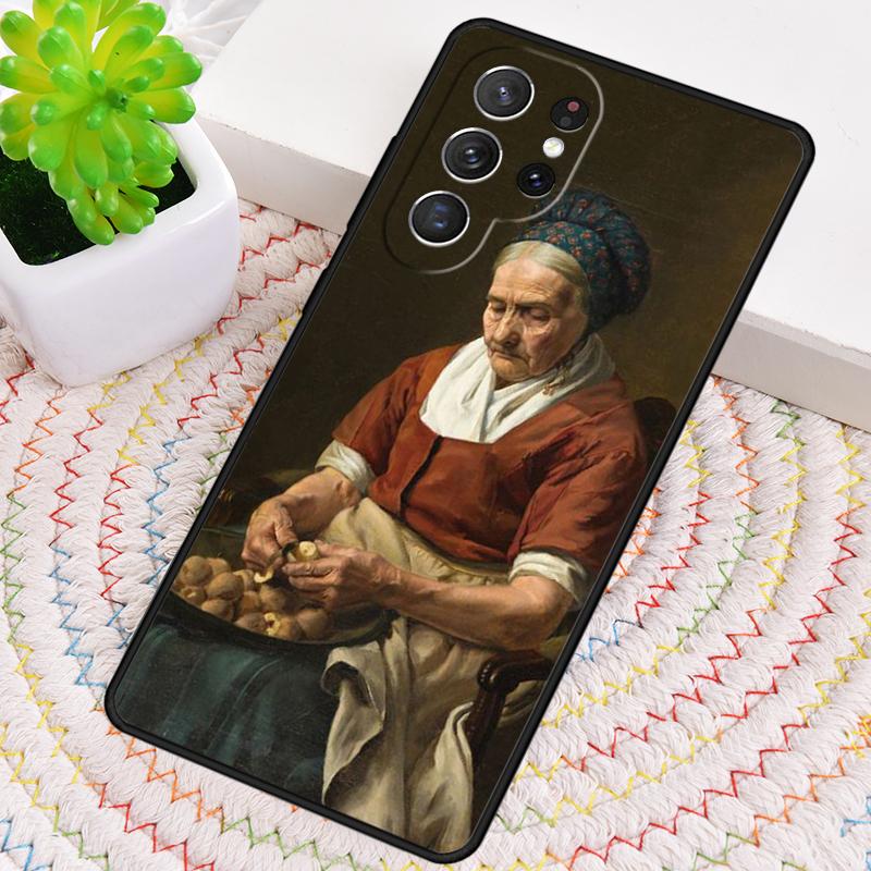 Johannes Vermeer Silicone Phone Case For Samsung Galaxy note 10 pro S26 S25 S24 S23 S22 S21 Plus S25Ultra Capa Cover