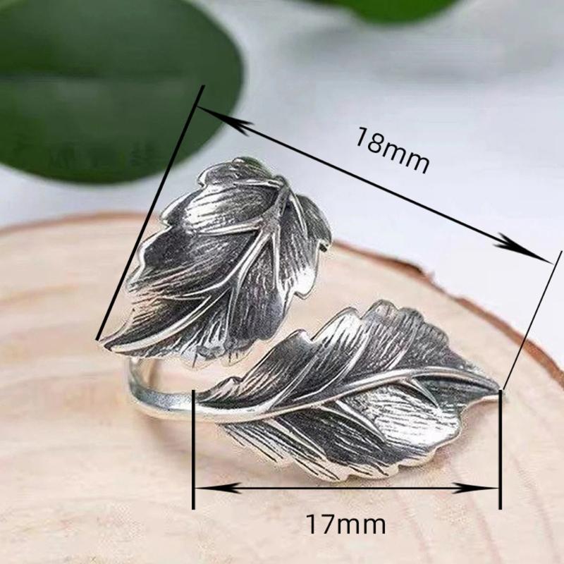 Nature Inspired Adjustable Finger Ring Comfort Fit Finger Ring Trendy Jewelry Accessories For Everyday Elegances