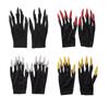 Long Nails Ghost Claw Gloves Full Finger Halloween Gloves Cosplay Theme Witch Gloves  Male