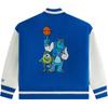 Kith X Disney X Pixar Collaboration Baseball Jacket Monsters Inc Varsity Fashion Comfortable Simple Versatile Kids Kids jackets KHK010310-5003