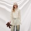 UNIFREE Doll Collar Bow-Tie Knit Cardigan