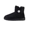 Stivali da neve da donna Bailey Button Bling in montone caldo semplice confortevole Stivali da donna Neri 1016554-BLK