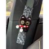 Cute Cat Car Seatbelt Shoulder Pads Creative Car Seatbelt Shoulder Protectors Anti-Strangle Protection Covers for Car Interior