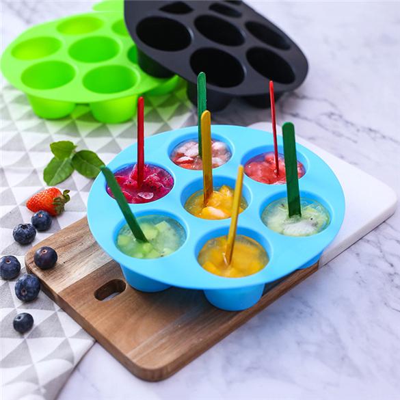 Buy Silicone Mini Ice Ball Mold Ice Cream Mold DIY Food Tool at