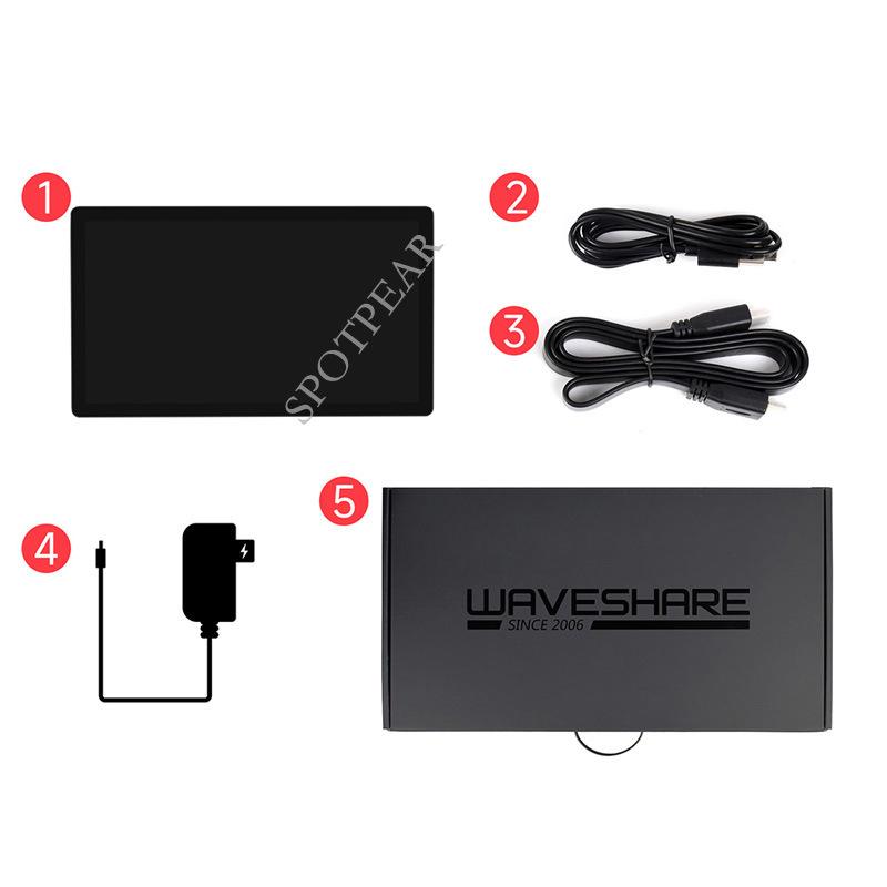 Raspberry Pi 21.5" 1080p FHD Capacitive Touchscreen Display with Dual HDMI Ports