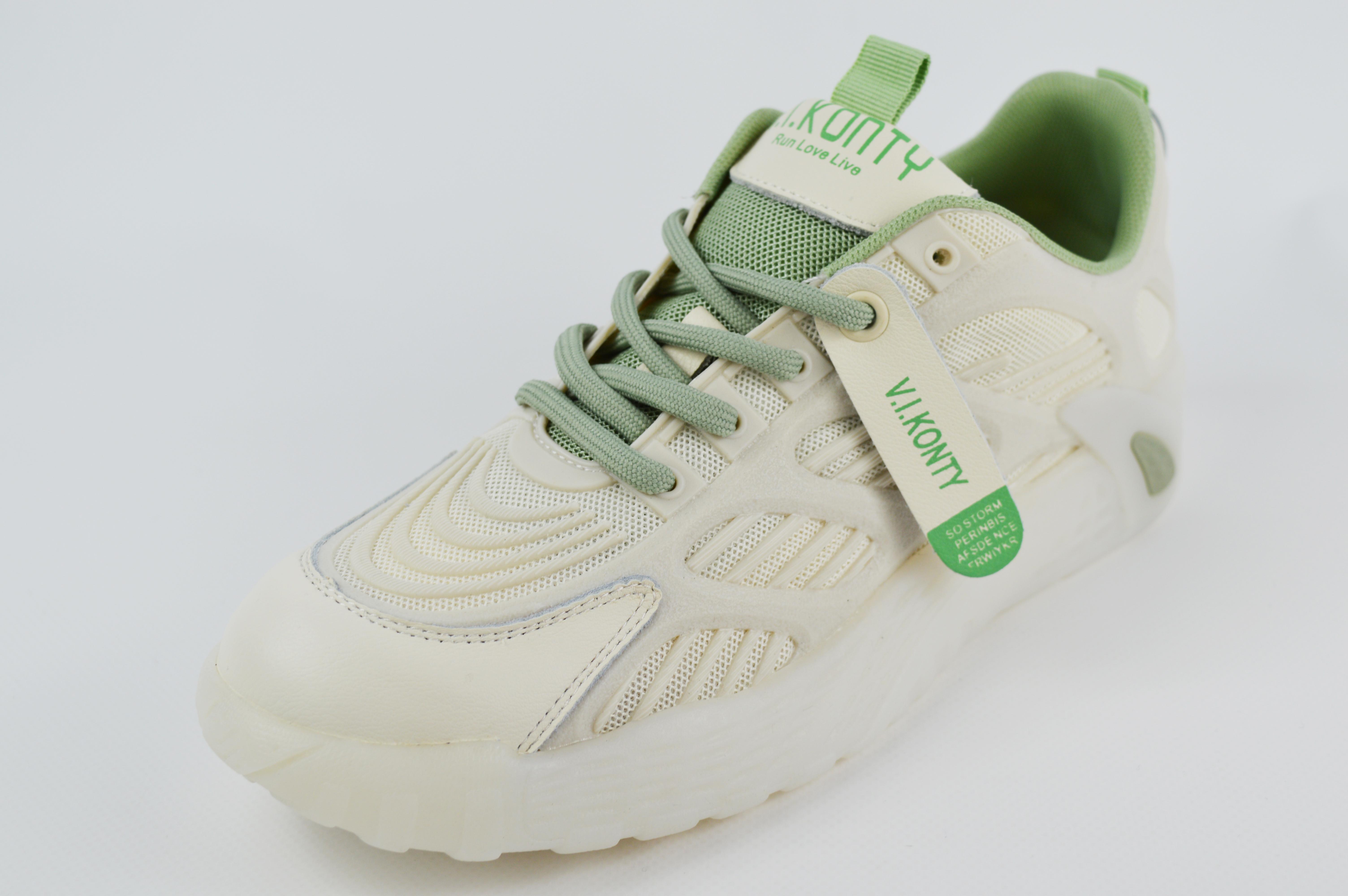 

Кросівки жіночі V.I.konty 52851 36 Молочно-зелені 40 світло-бежевого кольору