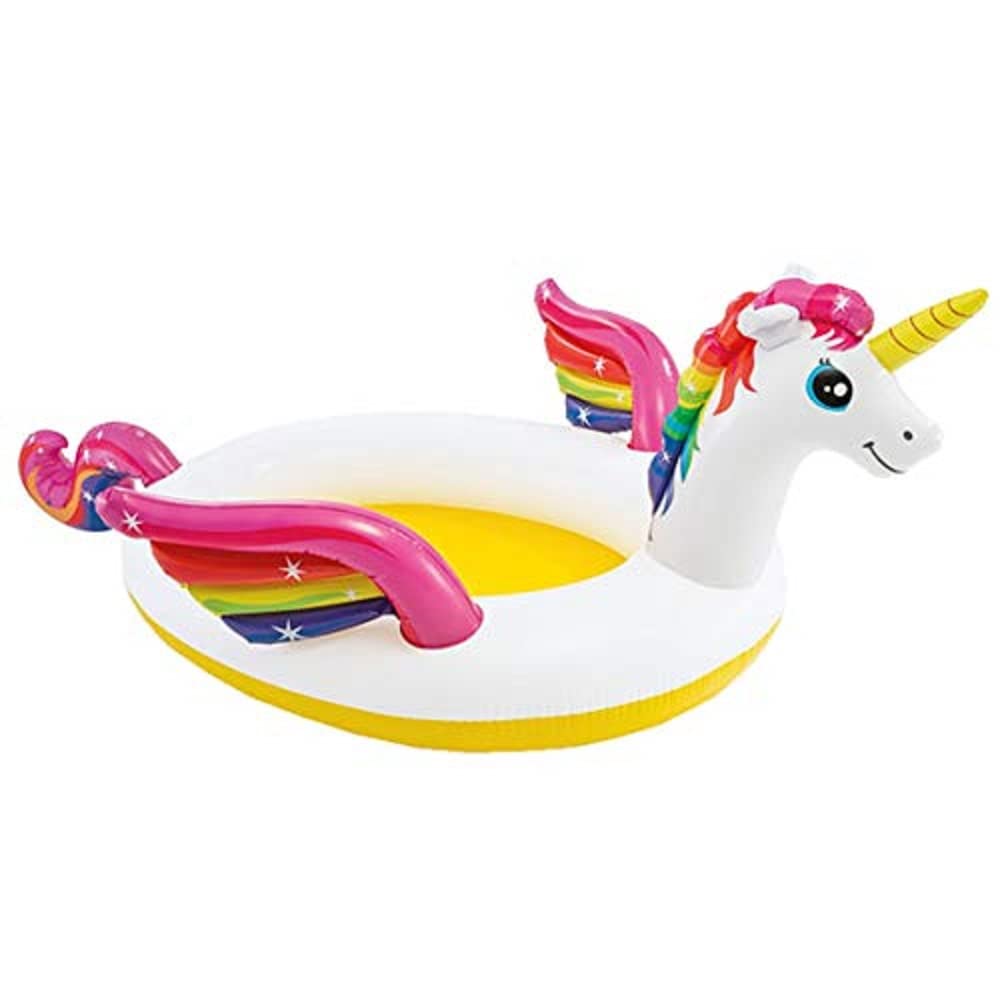 INTEX Mystic Unicorn Spray Pool, 272 X 193 X 104 Cm, 57441 [Official Japanese Product]