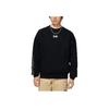 Li-Ning Trendy Sportswear Series Chinese Character Print Crew Neck Pullover Sweatshirt Unisex Tops Black AWDSB23-4
