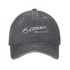 Mustafa Kemal Ataturk Signature Men Women Baseball Caps Turkey Distressed Denim Cap Hat Outdoor Running Golf Adjustable Headwear