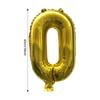 1 stücke Set 16 Zoll Gold Aluminium Folie Mylar Ballon Für Geburtstag Party Helle Luftballons Folie Party Ballon Folie Ballon