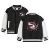 Kids' Baseball Jacket: Boys' 2026 Fleece-Lined Autumn/Winter Medium-Thickness Top - Versatile Children's Outerwear