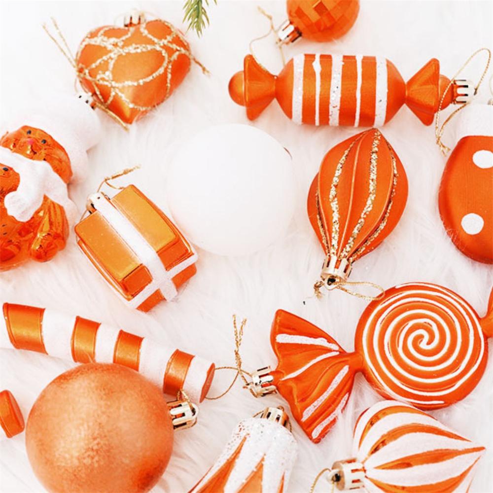 Xmas Decorations Boxed Packaging Christmas Ornaments Festive Balls 16pcs Set Tree Decorations For Home Decoration New Year