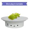 Electric Variable Speed Rotating Turntable for Photography: 360° Panoramic Display Stand for Live Shoots and Video Production