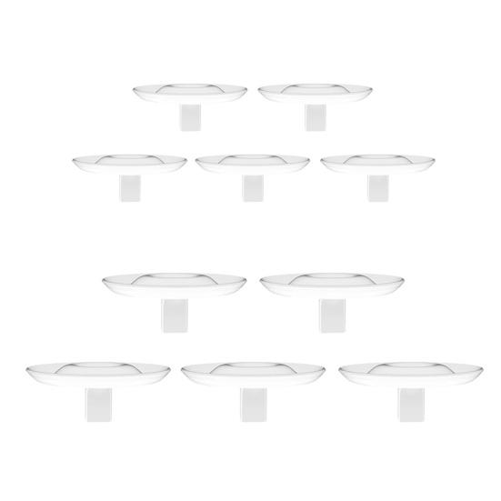Floating Floral Arrangement Holder Clear Floating Flower Bowl Stem Holder Floating