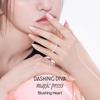 DASHING DIVA Magic Press Blushing Heart Nail 30 Tips Tips,
