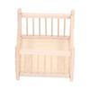 1:12 Maßstab Puppenhaus Babybett Holzwiege Babykrippe Miniatur Haus Sammlung Zubehör