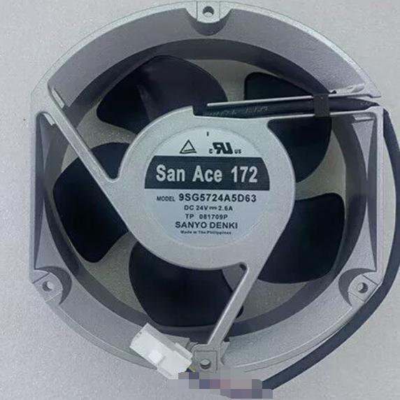 Sanyo Imported Fan 9SG5724P5H61 9SG5724A563 DC24V 2.8A 9SG5724A5D63