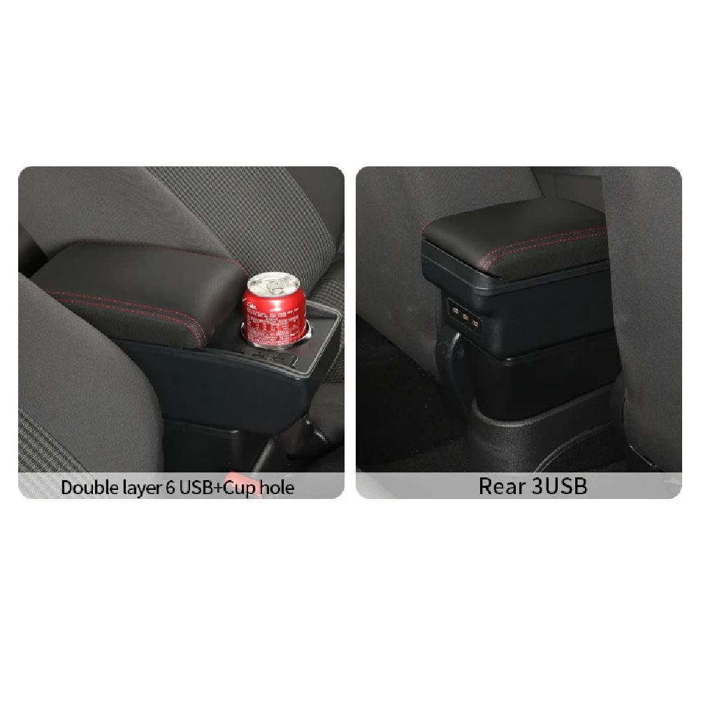 For Citroen Berlingo Armrest Box For Peugeot Partner Tepee Car Armrest Box Dedicated Retrofit Storage Box Car Accessories
